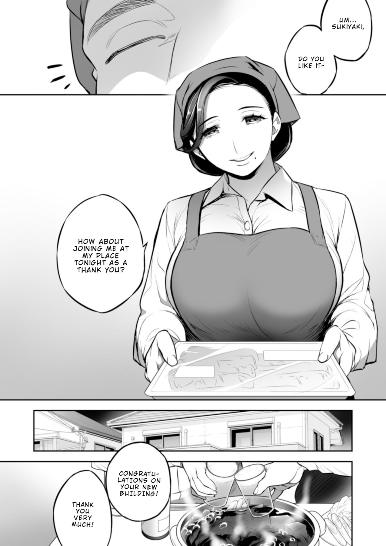 Hentai Manga Comic-Minako — While Her Husband Is Sleeping…-Read-5